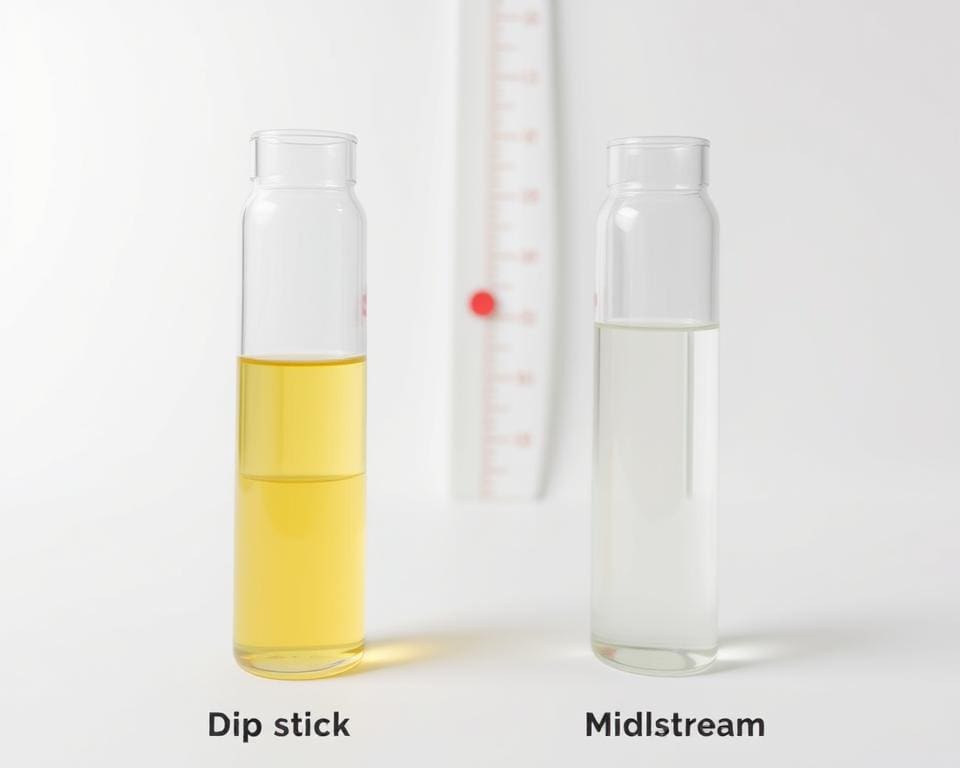 vergelijking dipstick midstream