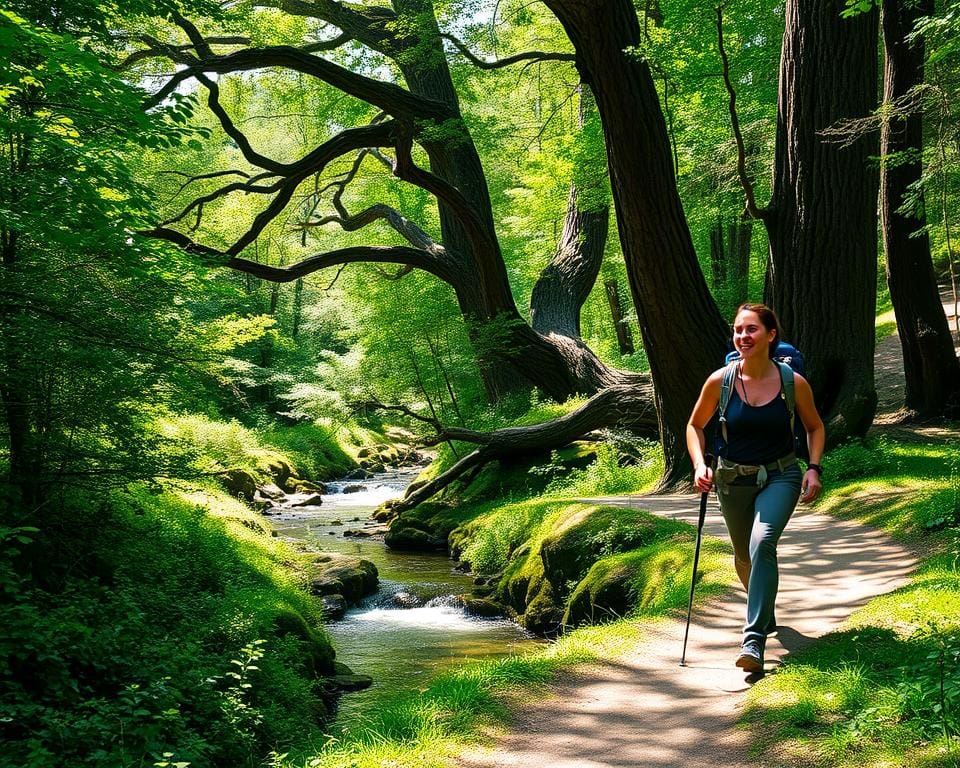 wandelen als stressverlichter