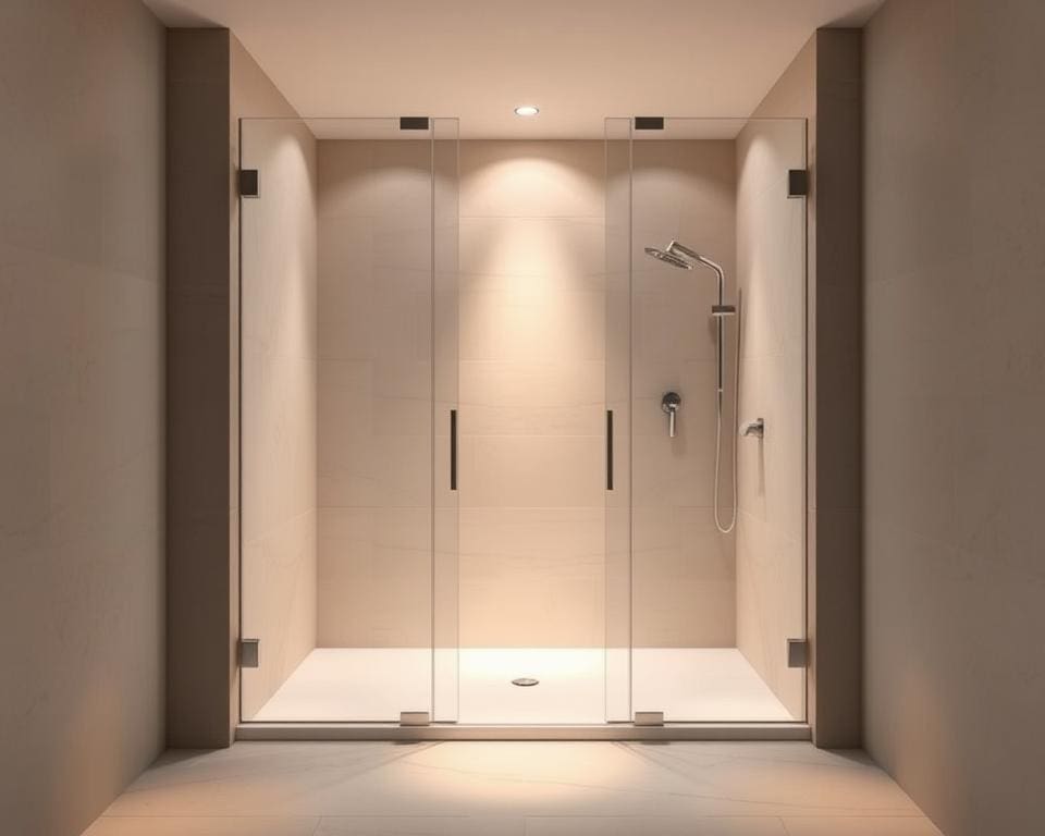 Een inloopdouche die luxe en gemak combineert