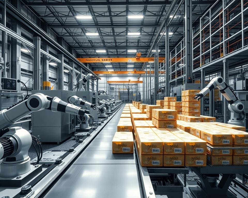 Geautomatiseerde verpakkingslijnen