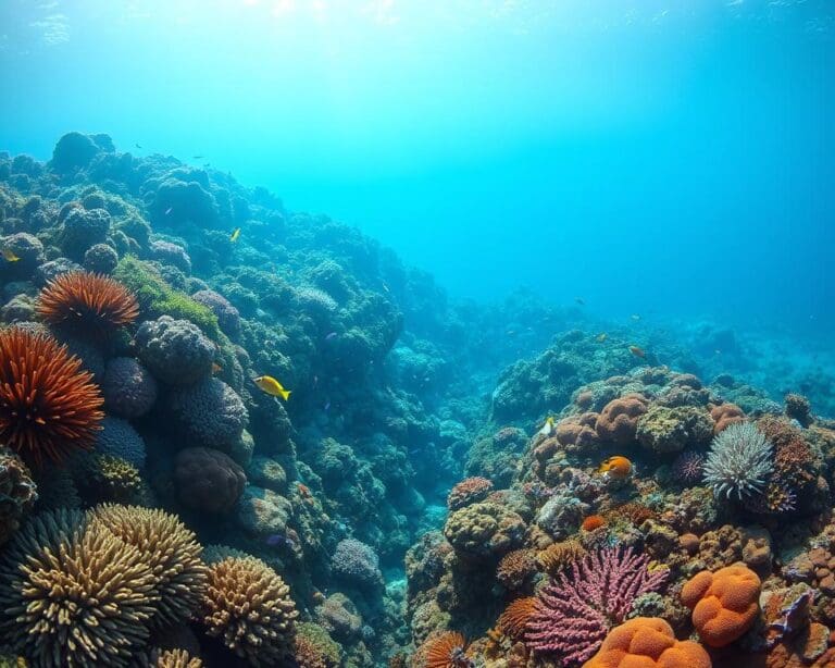 Hoe voelt het om te duiken tussen kleurrijke koraalriffen?