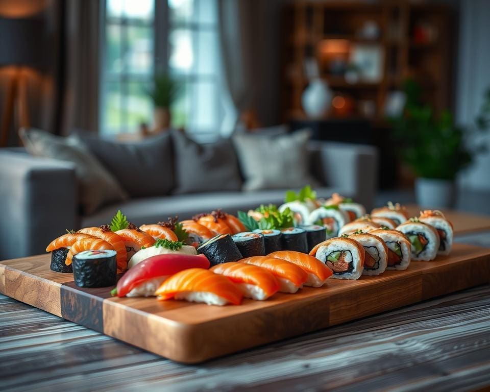 Waar laat je sushi bezorgen als je vrienden langskomen?