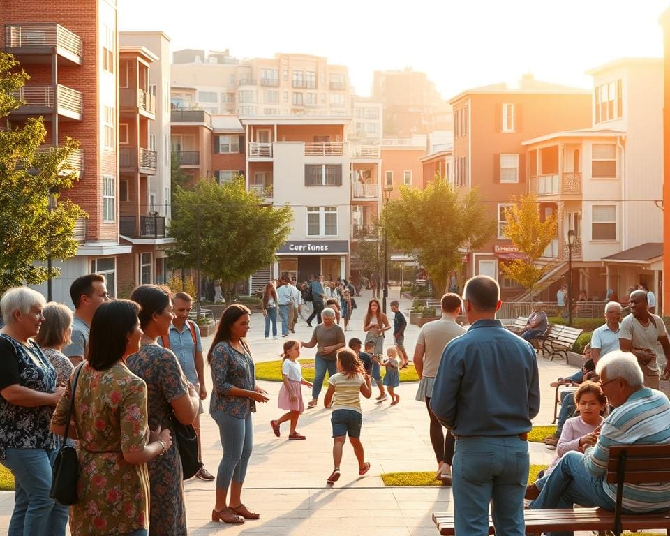 Wat is de invloed van sociale cohesie op wijkontwerp?