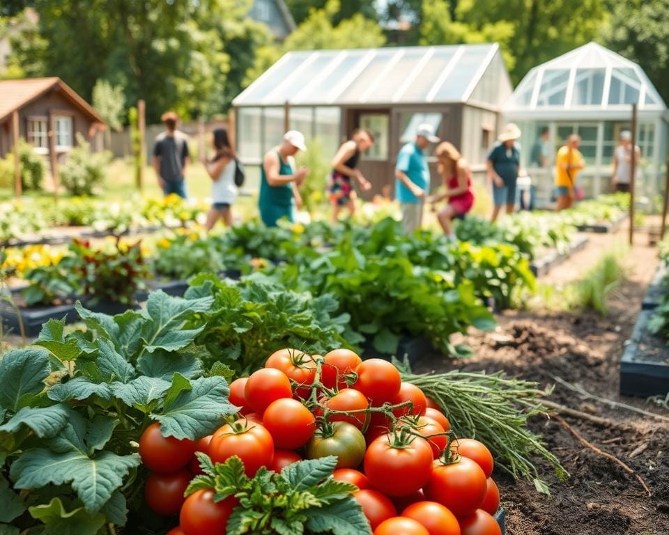 Wat is het nut van gezamenlijke moestuinen?