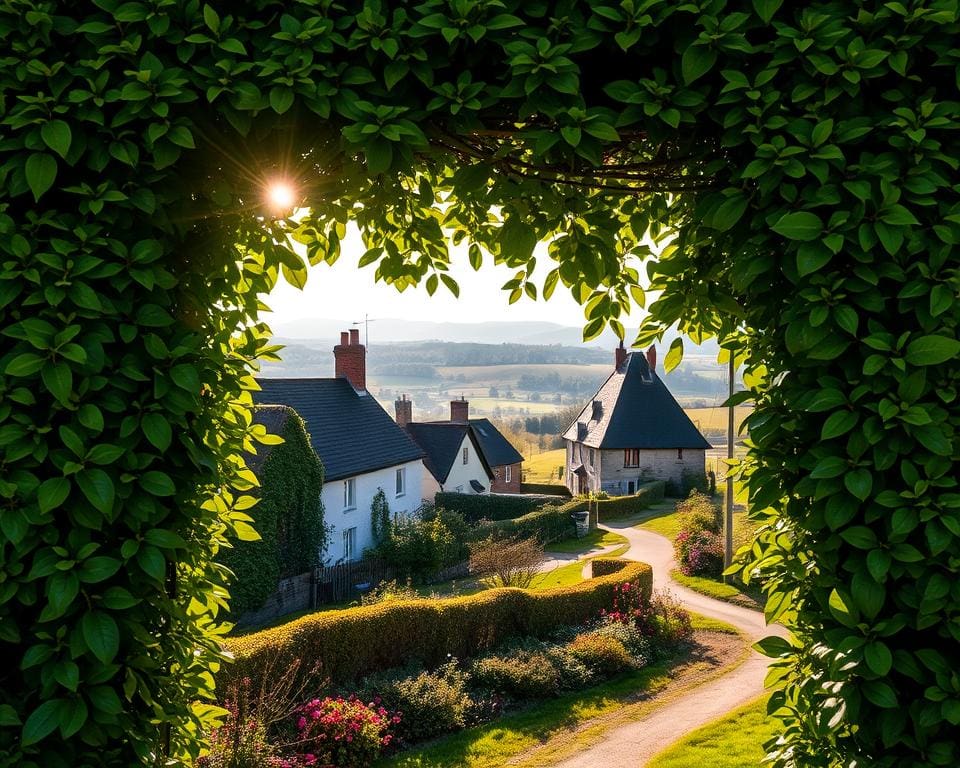 Wat zijn de voordelen van groene hagen in dorpen?