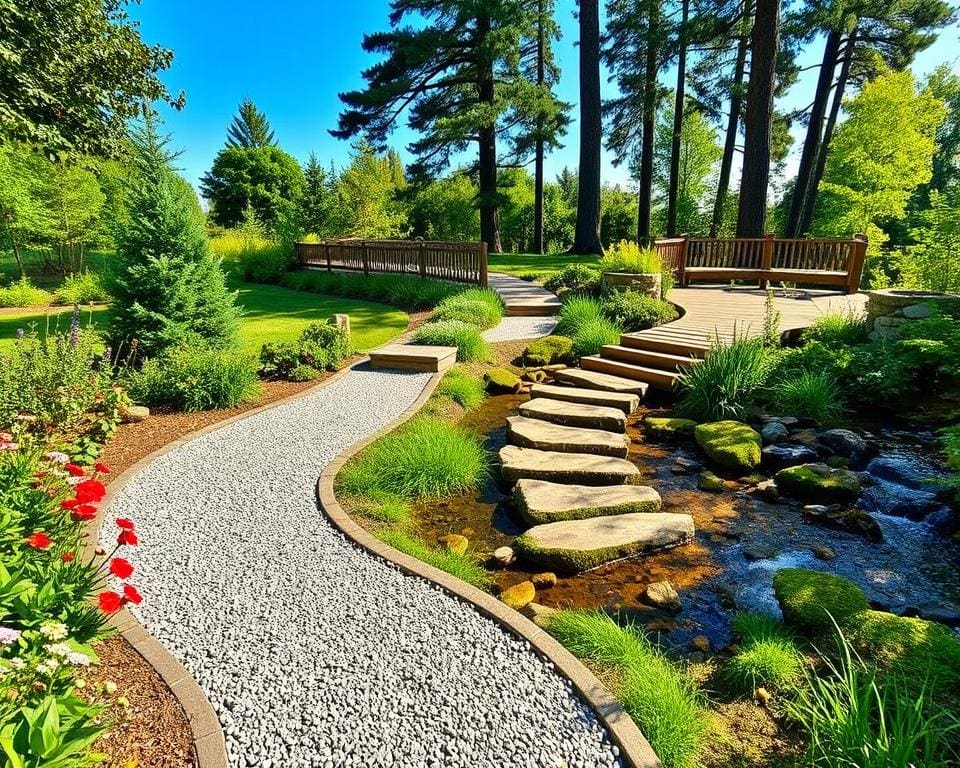 Wat zijn goede alternatieven voor stenen paden?