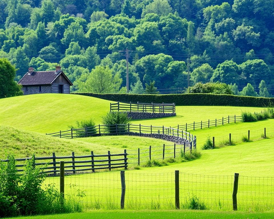 Wat zijn goede erfafscheidingen in buitengebieden?