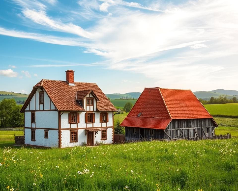 Wat zijn kenmerken van nieuwbouw in landelijk Vlaanderen?