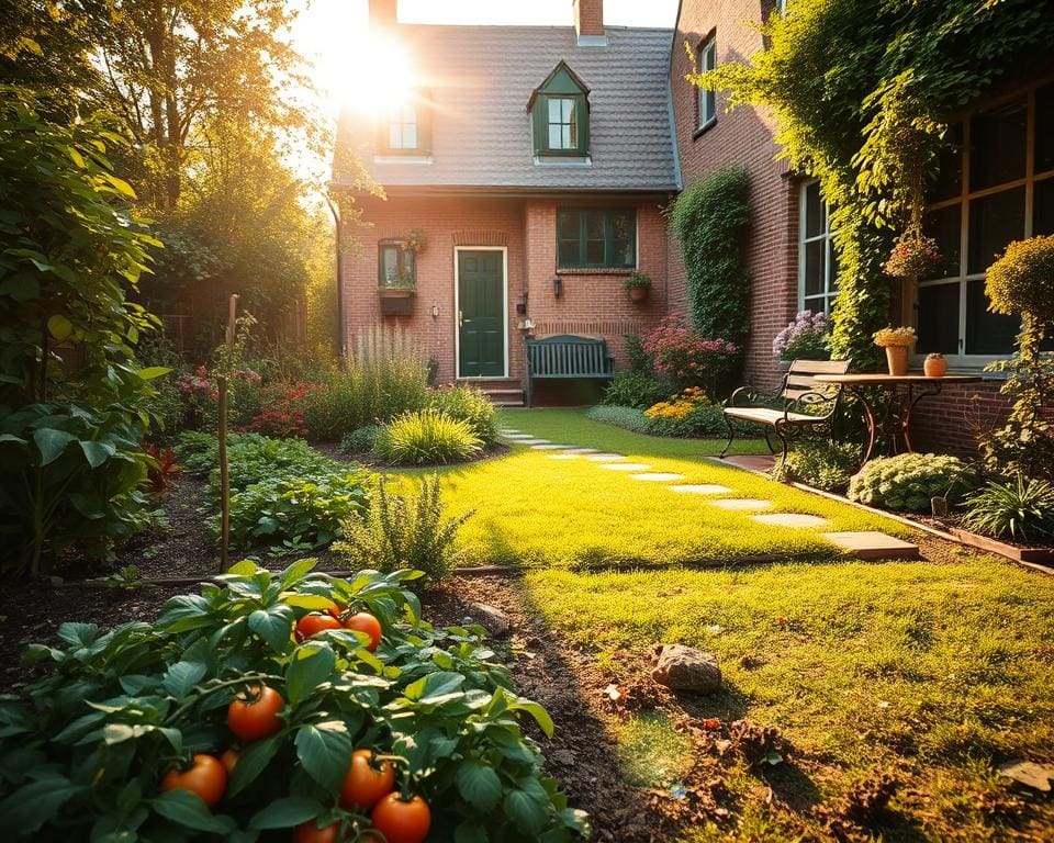 Wat zijn slimme tuintips voor een Vlaamse rijwoning?