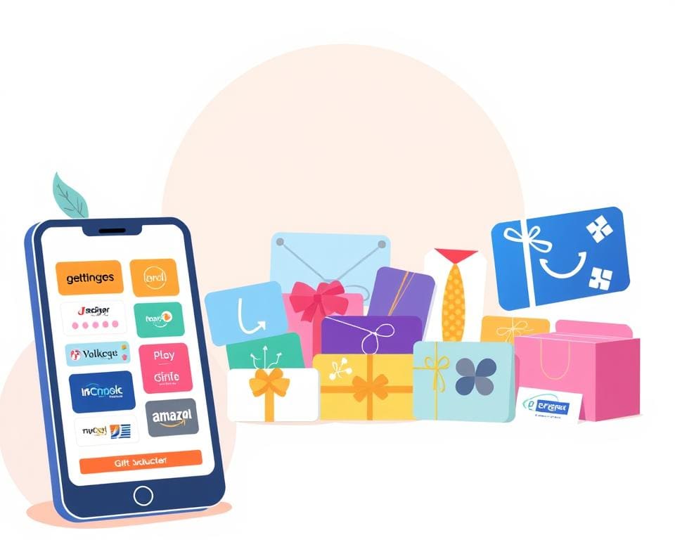 Welke voordelen heeft het bestellen van cadeaubonnen online?