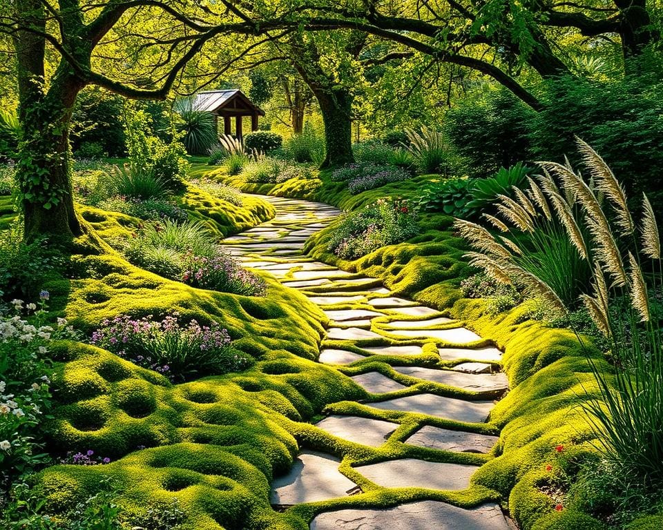creatieve tuinpaden