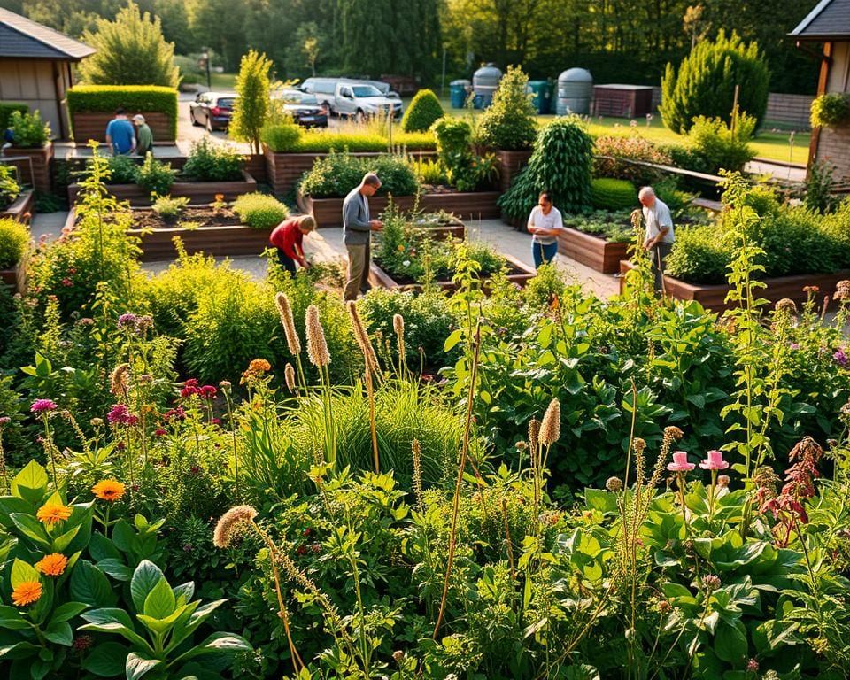 duurzaamheid in tuinprojecten