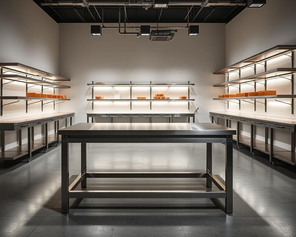merken metalen werkbanken