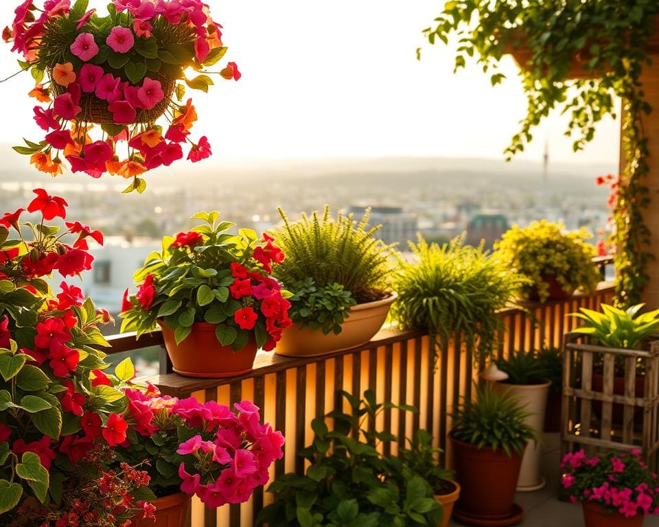 populaire balkonplanten