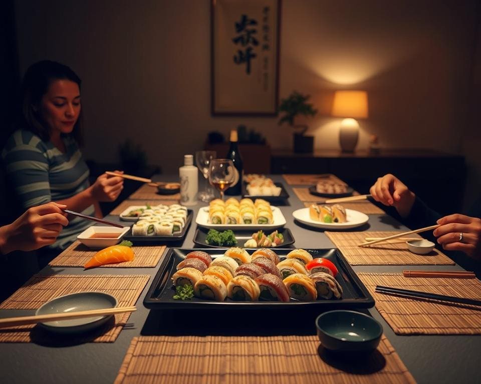 sushi avond tips