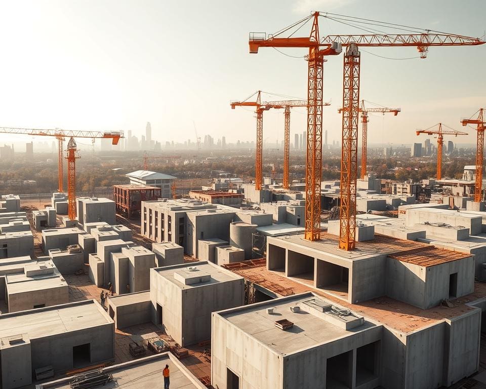 Hoe gebruikt PB Barneveld prefab beton in projecten?