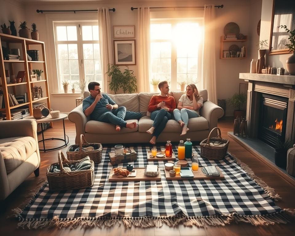 Hoe organiseer je een mini-vakantie in eigen huis?