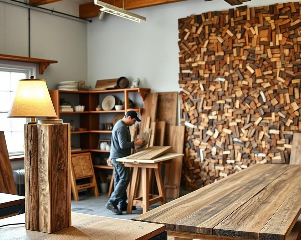 Op welke manier geef je hout een tweede leven?