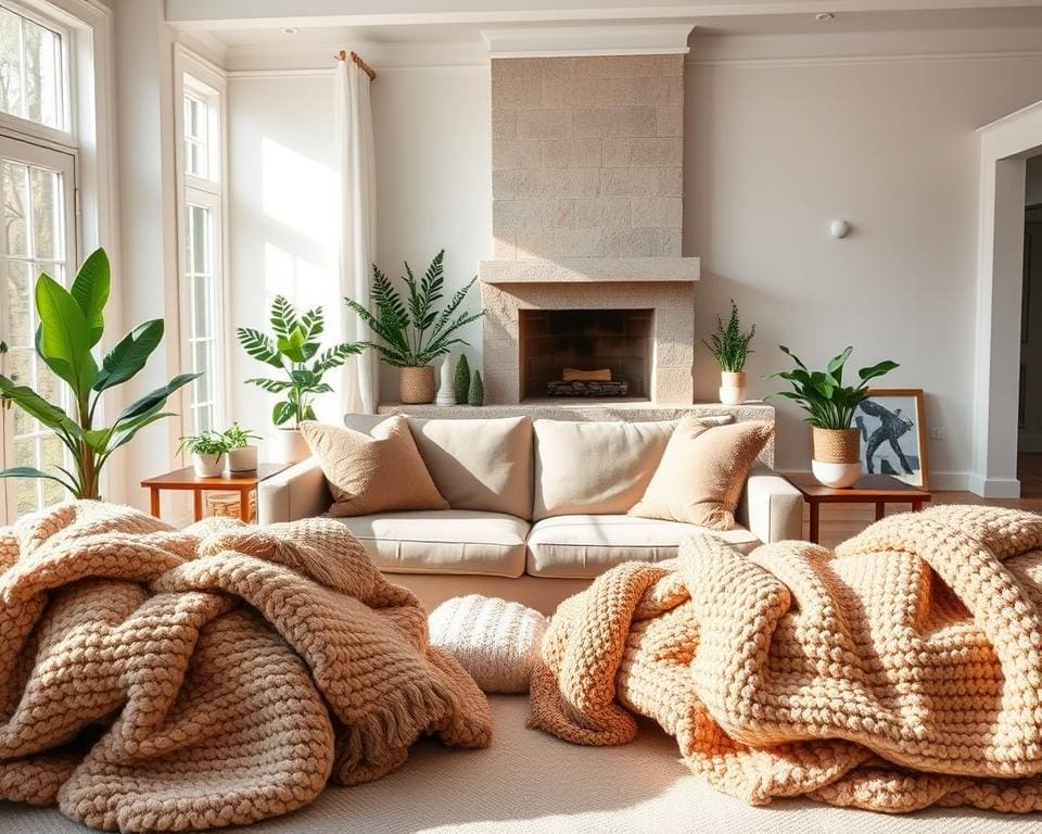 Waarmee breng je warmte in een wit interieur?