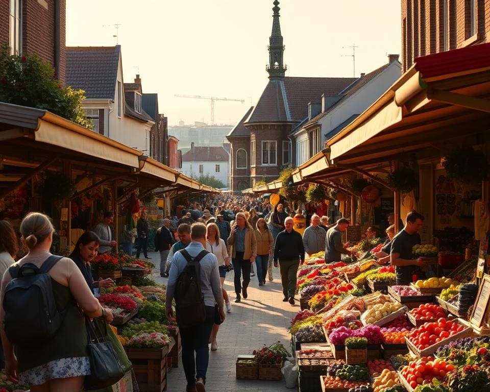 Wat zijn de leukste markten om lokaal te shoppen?
