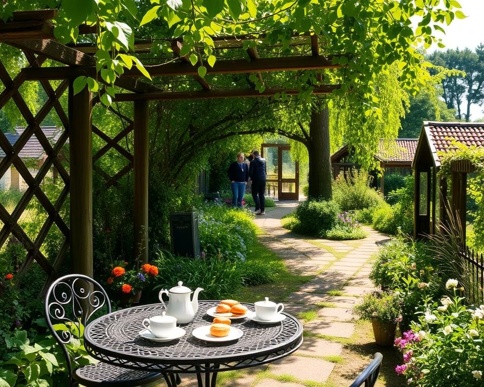 Wat zijn de leukste theetuinen om te bezoeken?