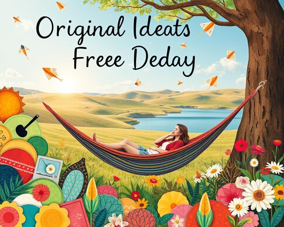 Wat zijn originele ideeën voor een vrije dag?