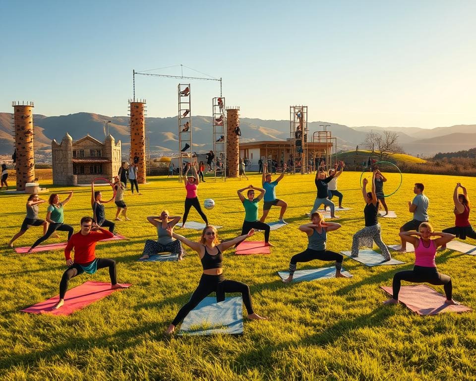 Wat zijn originele manieren om fit te blijven?