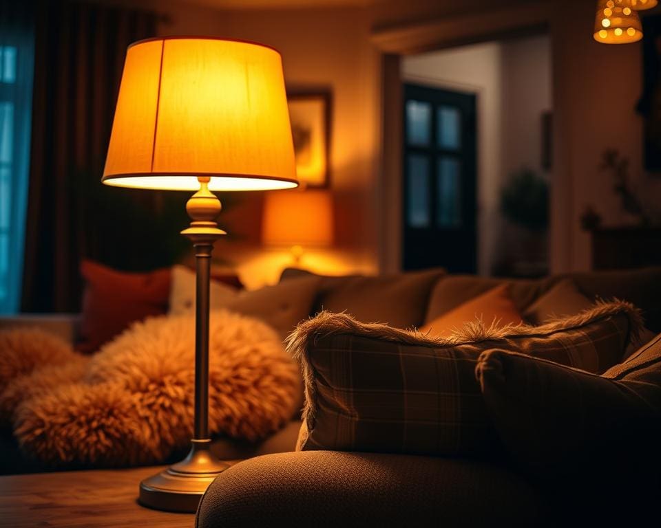 Welke lampen zorgen voor warme schaduw?
