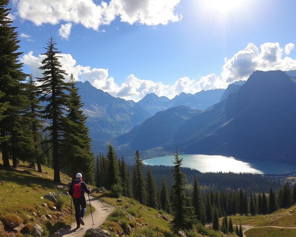 Hoe beleef je een avontuurlijke dag in de Alpen?