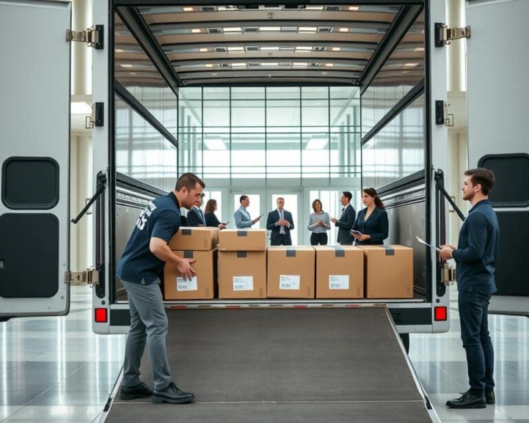Hoe ondersteunt een verhuisbedrijf bij grote verhuizingen?
