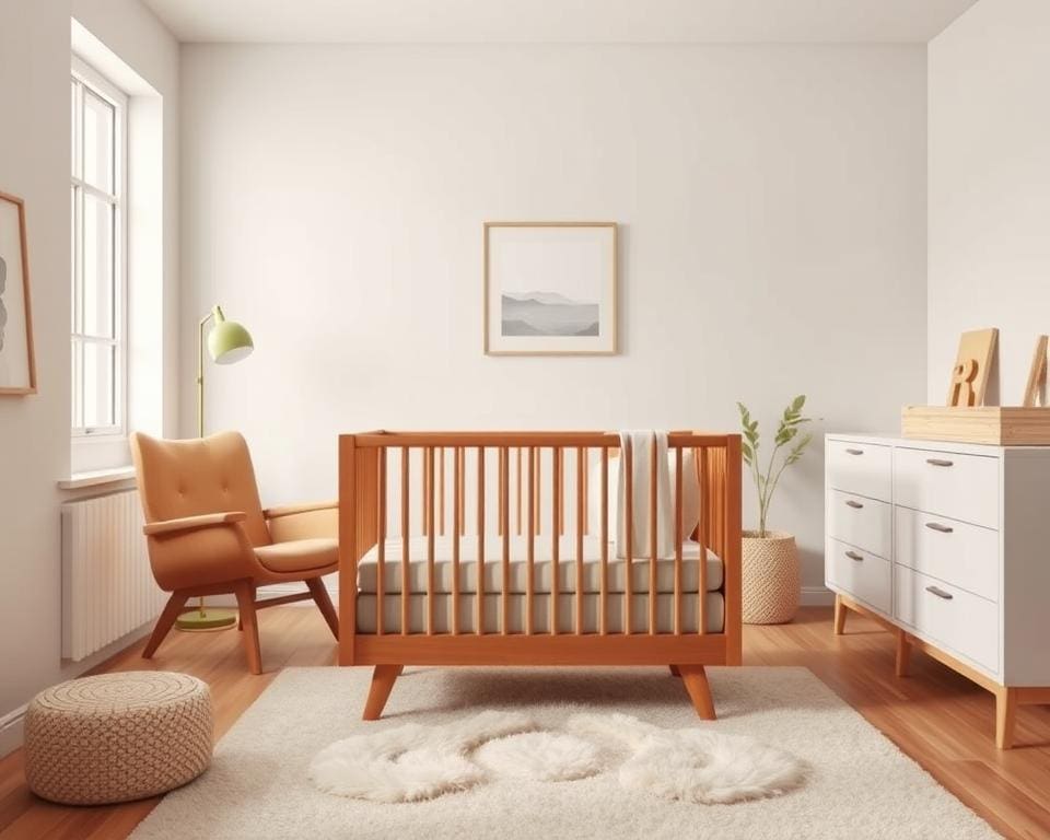 Inspiratie voor het inrichten van een moderne babykamer
