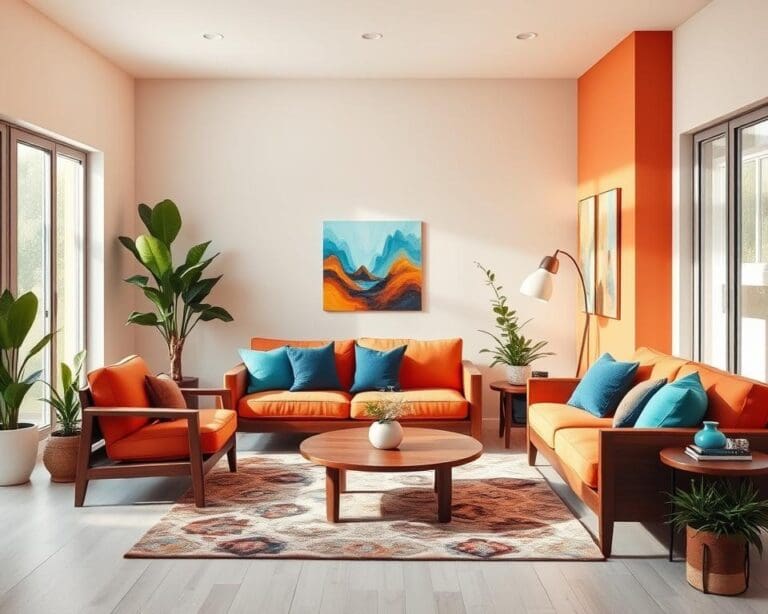 Tips voor het combineren van kleuren in huis