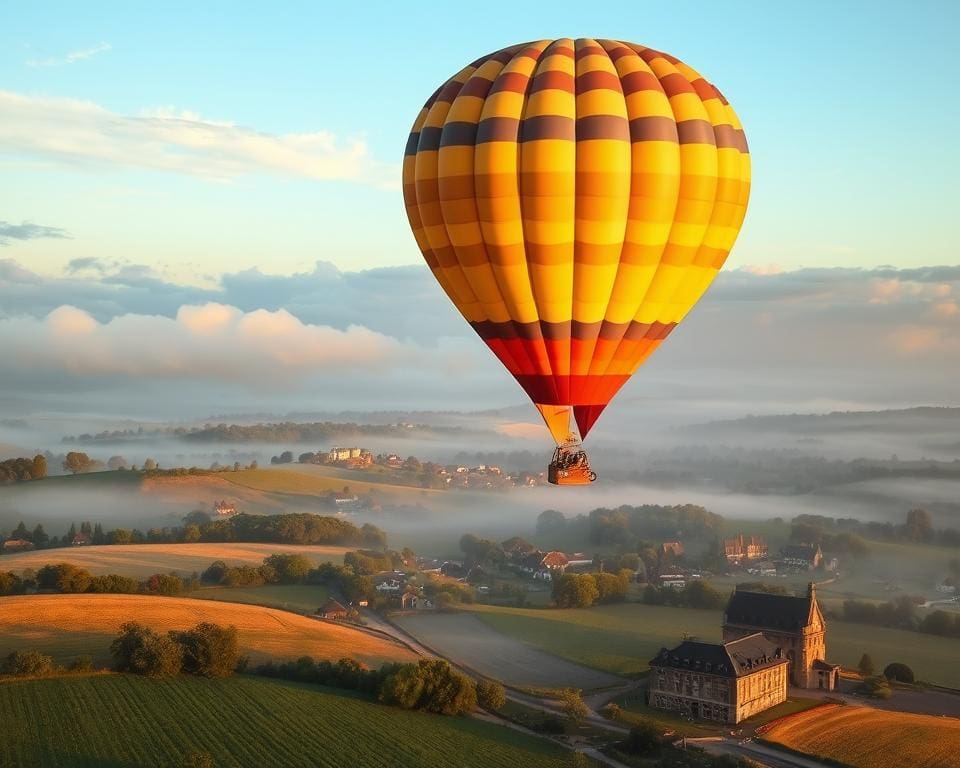 Wat maakt een ballonvaart boven Frankrijk zo magisch?