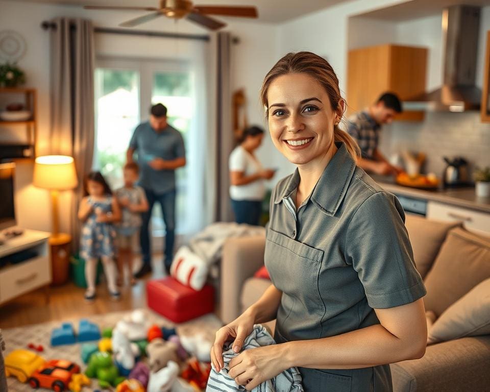 Wat maakt een huishoudhulp onmisbaar voor drukke gezinnen?