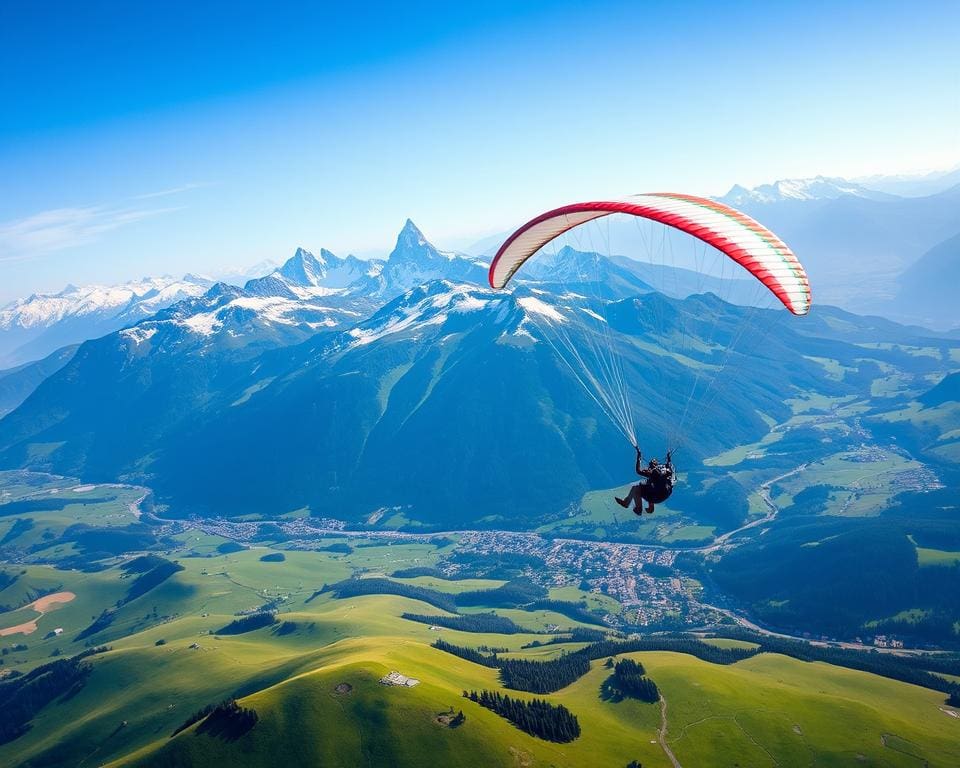 Wat maakt paragliden in Zwitserland zo bijzonder?