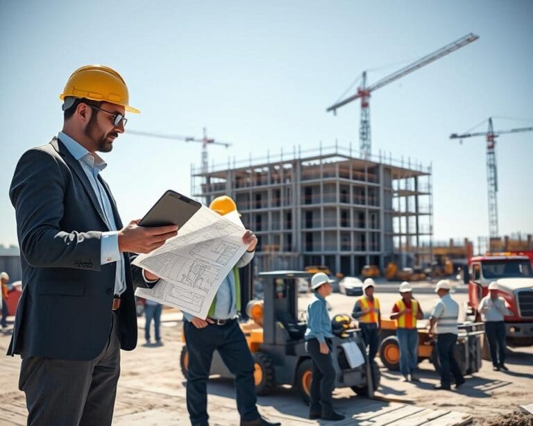 Hoe ondersteunt een planner efficiënte bouwlogistiek?