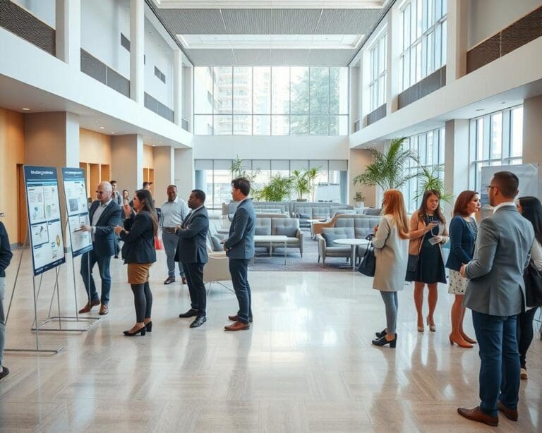 Wat maakt een hal overzichtelijk?