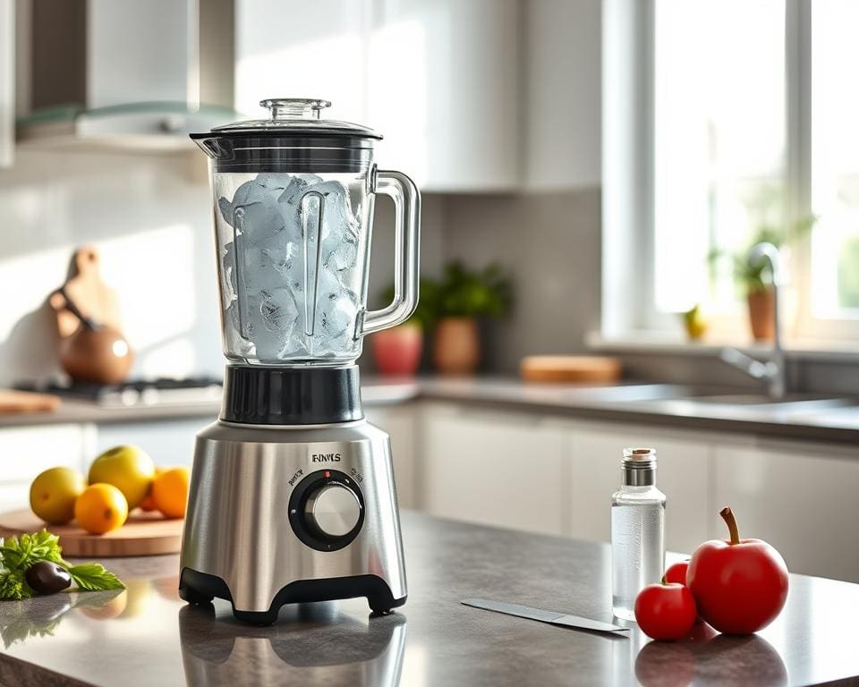 Welke blender is krachtig genoeg voor ijs?