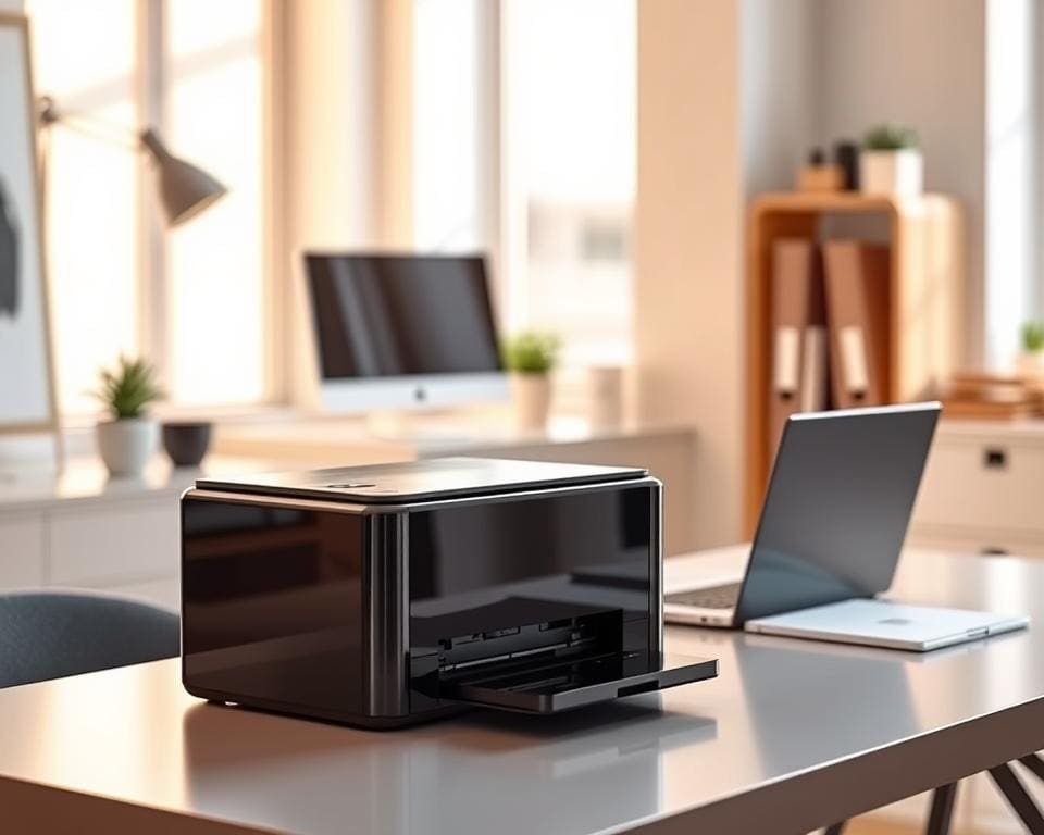 Welke printer is geschikt voor weinig ruimte?