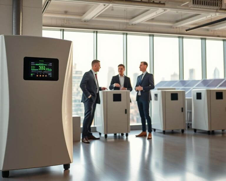 Energieopslagtechnologie voor bedrijven