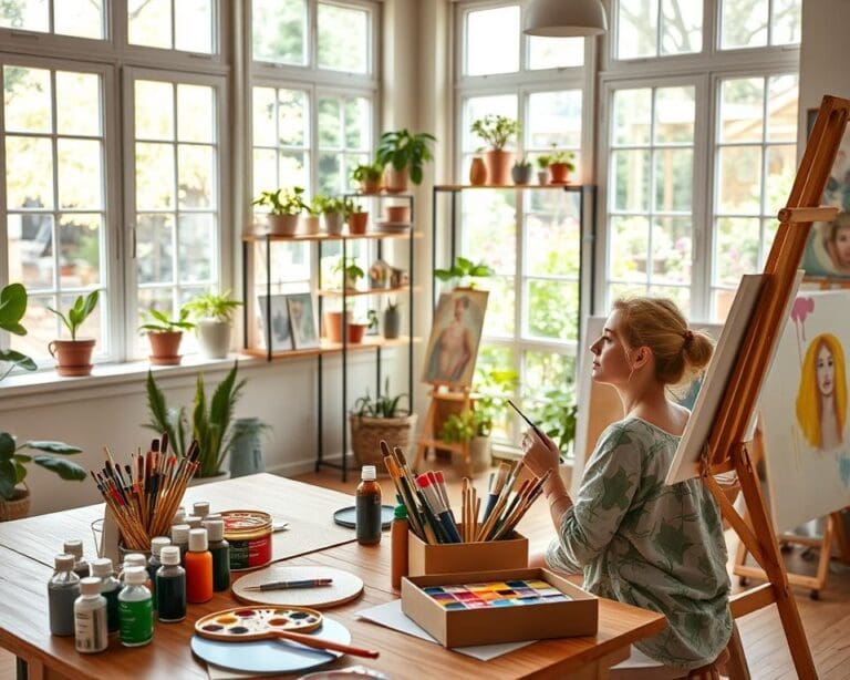 Hoe draagt creativiteit bij aan ontspanning?