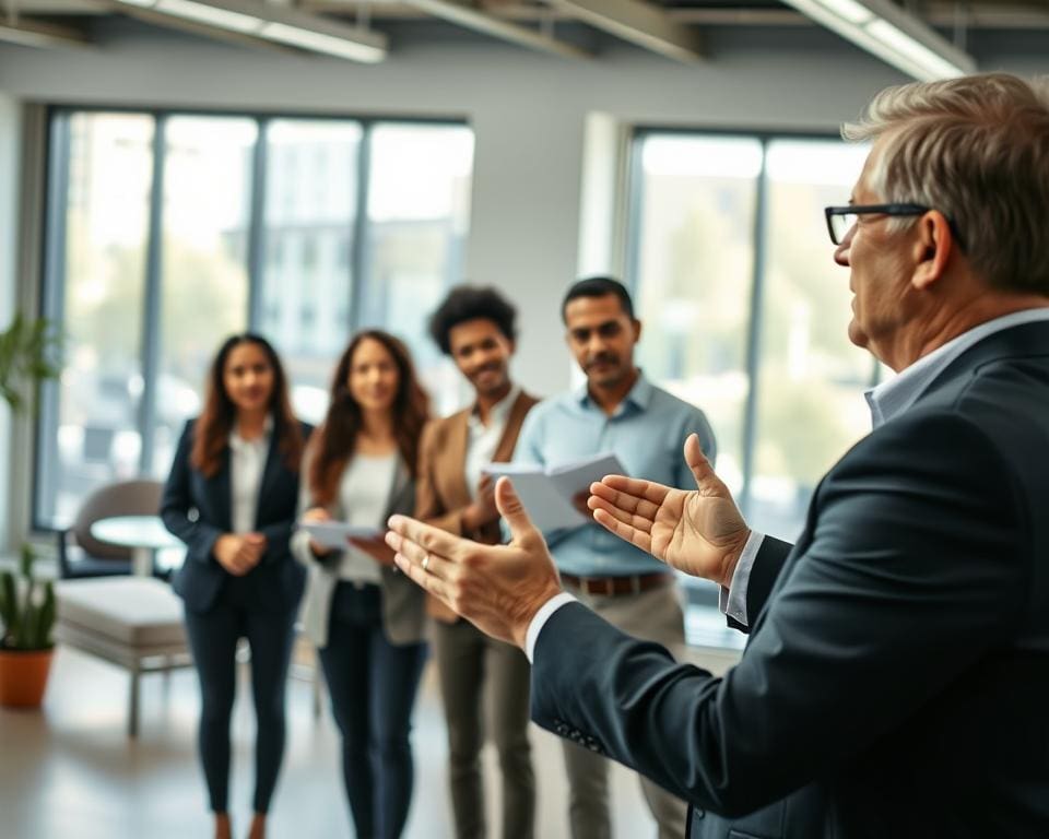 Hoe ondersteunt een trainer medewerkers?