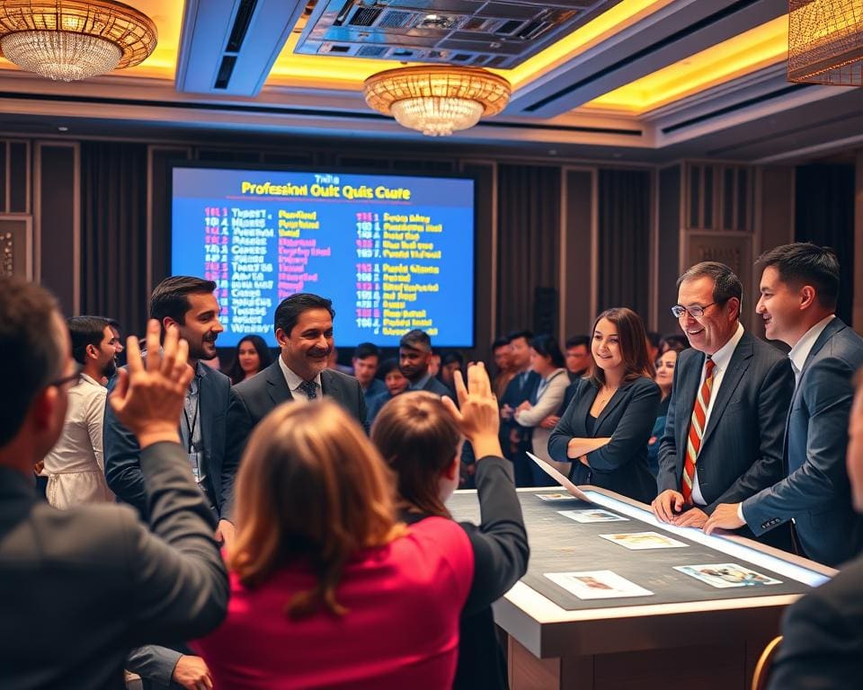 Hoe werkt professionele quizorganisatie voor evenementen?