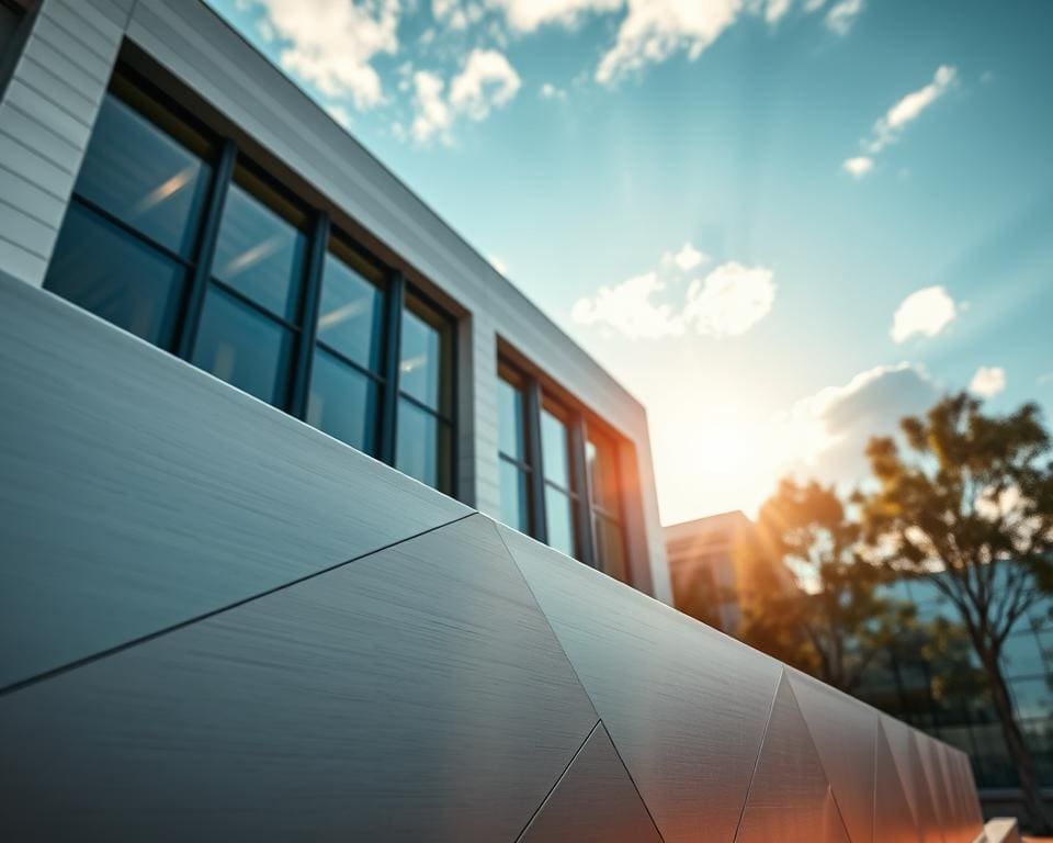 Maatwerk aluminium composiet gevelsystemen voor nieuwbouw