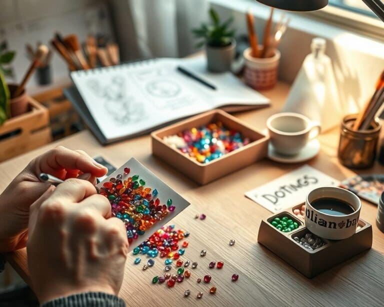 Waarom kiezen mensen voor diamond painting kaarten als hobby?