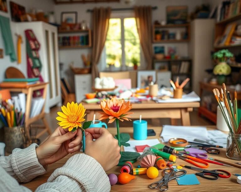 Waarom knutselen stress verlaagt?