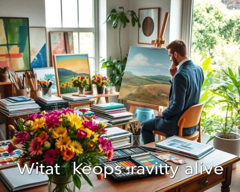 Wat houdt creativiteit levend?