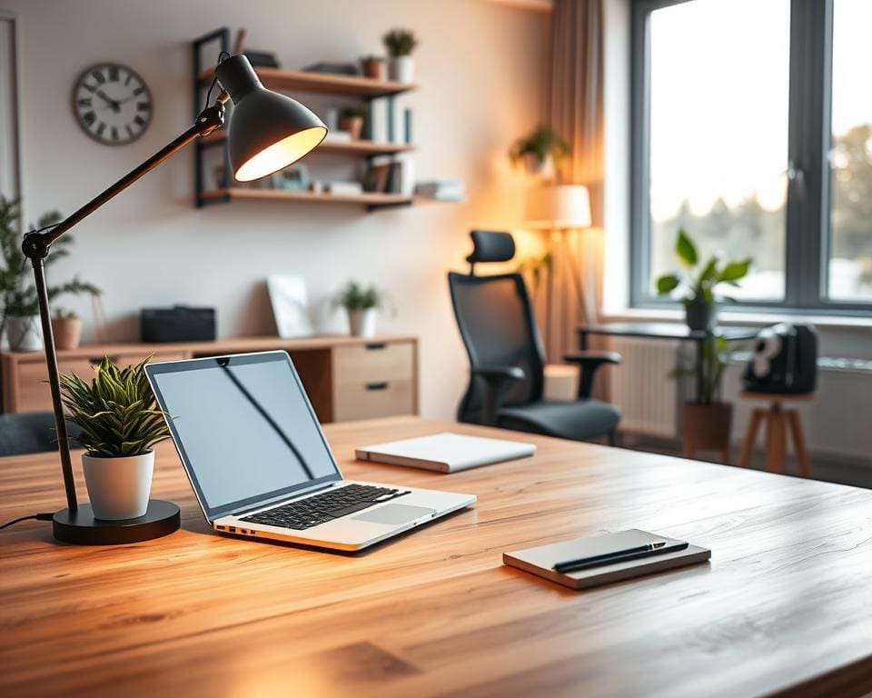 Welke verlichting is geschikt voor een thuiskantoor?
