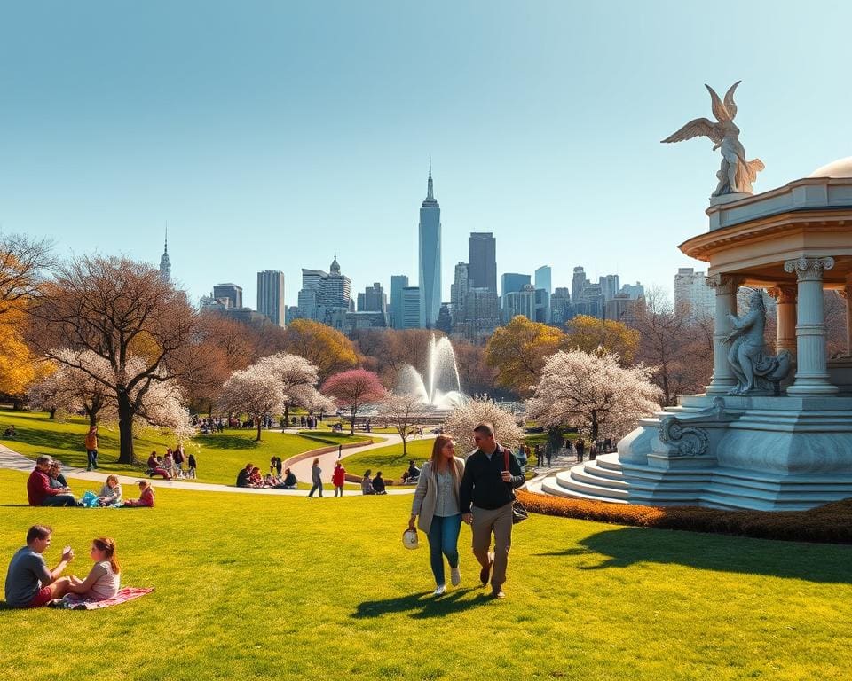 Wat zijn must-sees in New York zoals Central Park?