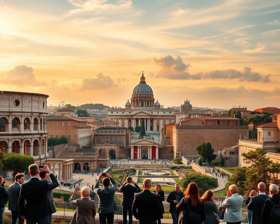 Welke bezienswaardigheden bezoek je in Rome?